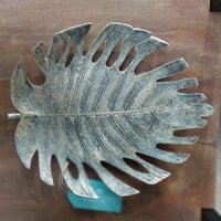 Antique Bronze Plant Leaf Dish