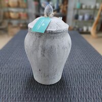 Bloomville Stone Ginger Jar