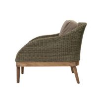 Harris Armchair - Rhino Core/Teak