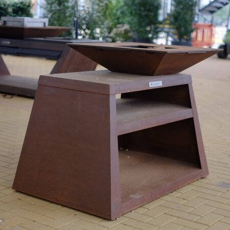 Medium Island Cor-Ten