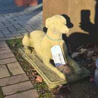 Pair of Greyhounds Laying Small