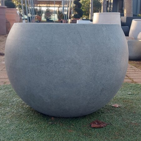 Rustic Bowl Grey D82cm x H57cm