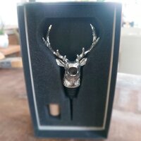 Stag Wine Bottle Pourer
